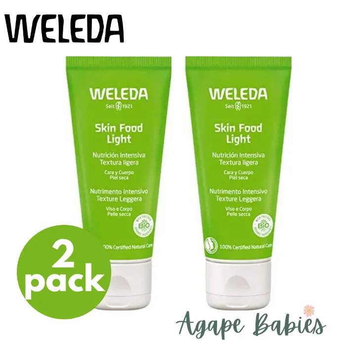 [2-Pack] Weleda Skin Food Light, 30ml Exp: 01/25