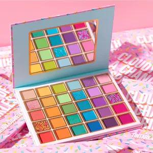 30 Colors Cloudy with a Chance of Sprinkles Eyeshadow Palette