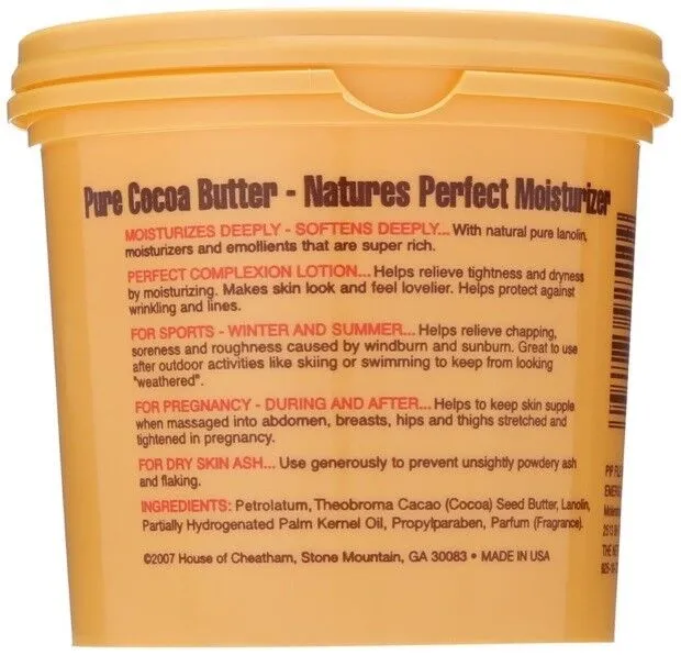 Africas Best Red Fox Tub O Butter Cocoa Butter Moisturizing Cream 298g