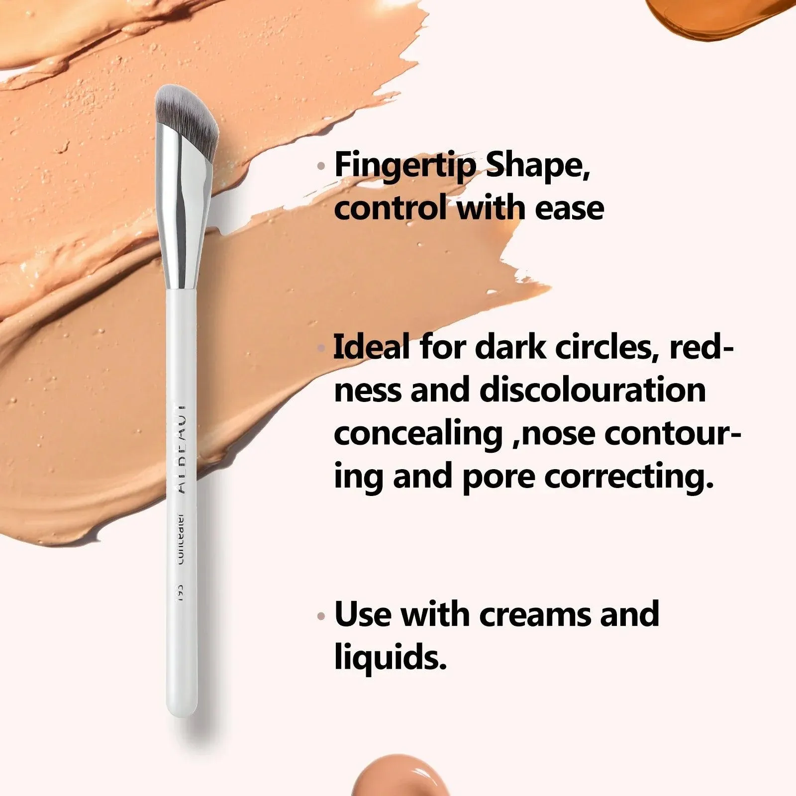 ALBEAUT Concealer Brush: Precision Under Eye Makeup Application