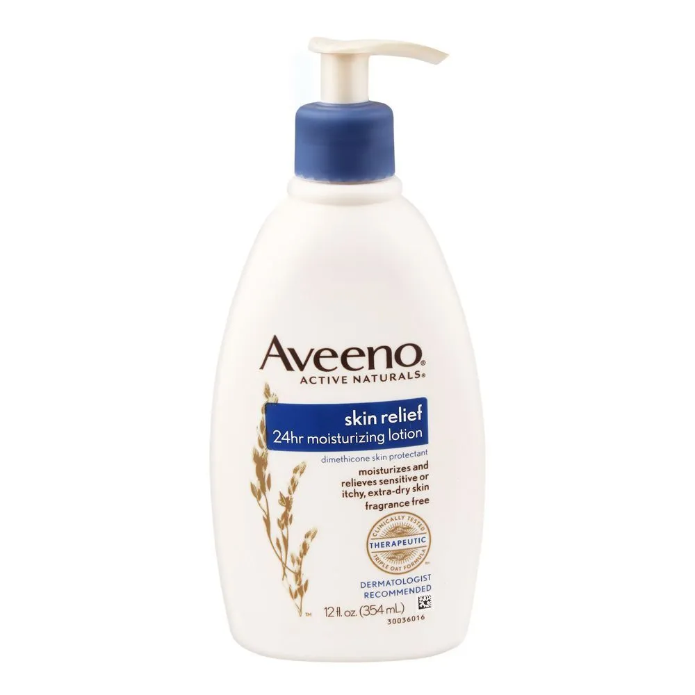 AVEENO BODY LOTION SKIN RELIEF 24HR MOISTURIZING 354 ML