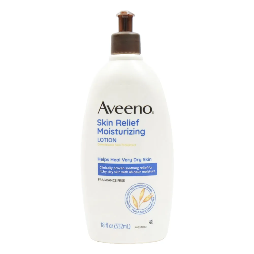 AVEENO BODY LOTION SKIN RELIEF 24HR MOISTURIZING 532 ML