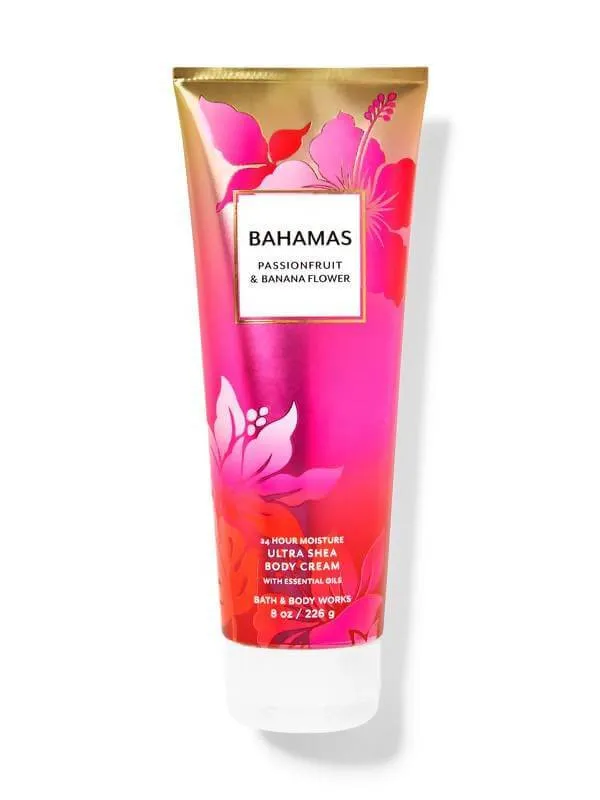 Bath & Body Works Bahamas Passionfruit & Banana Flower Body Cream 226g