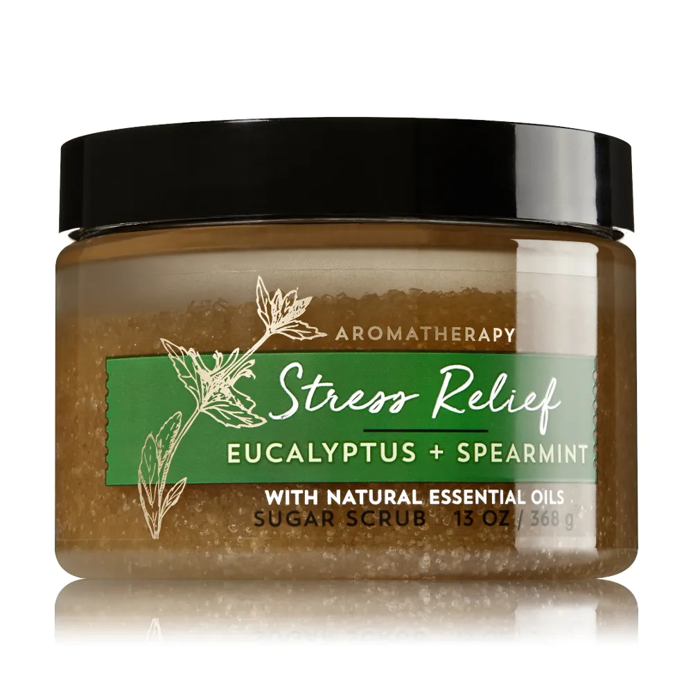 BBW STRESS RELIEF EUCLYPTUS SPEARMINT BODY SCRUBS