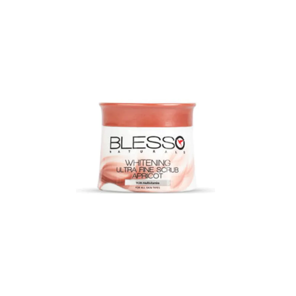 BLESSO NATURALS WHITENING ULTRA FINE SCRUB APRICOT 75ML