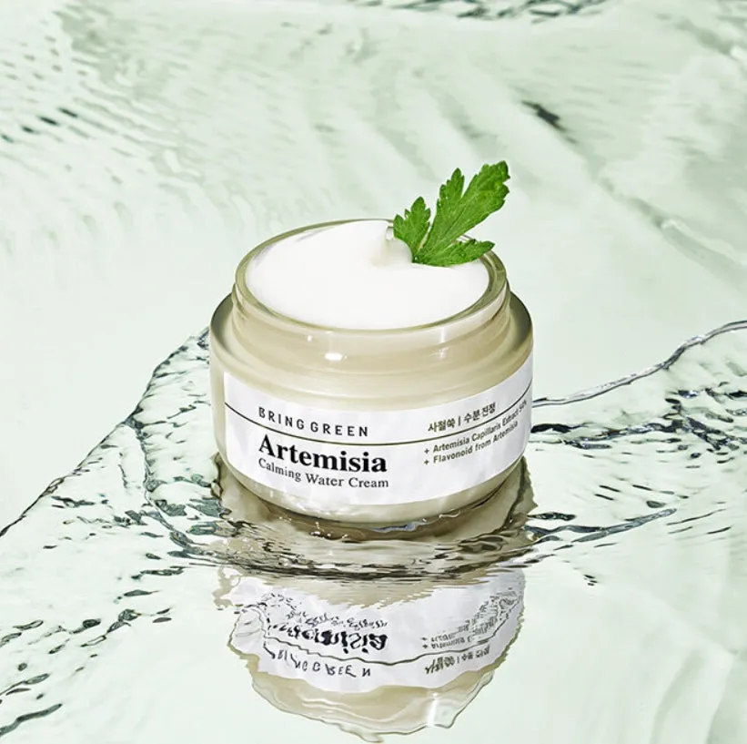 Bring Green Artemisia Calming Water Cream 75ml Skincare Soothing Moisture