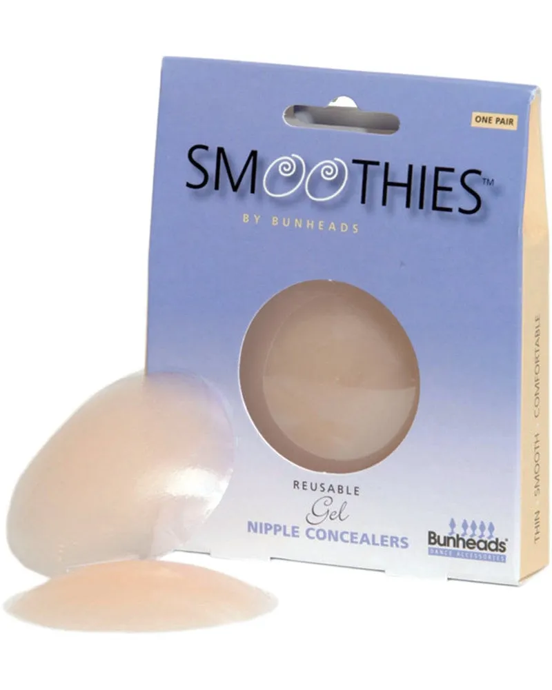 Capezio Bunheads Smoothies Gel Nipple Concealers - BH3671 - Nude