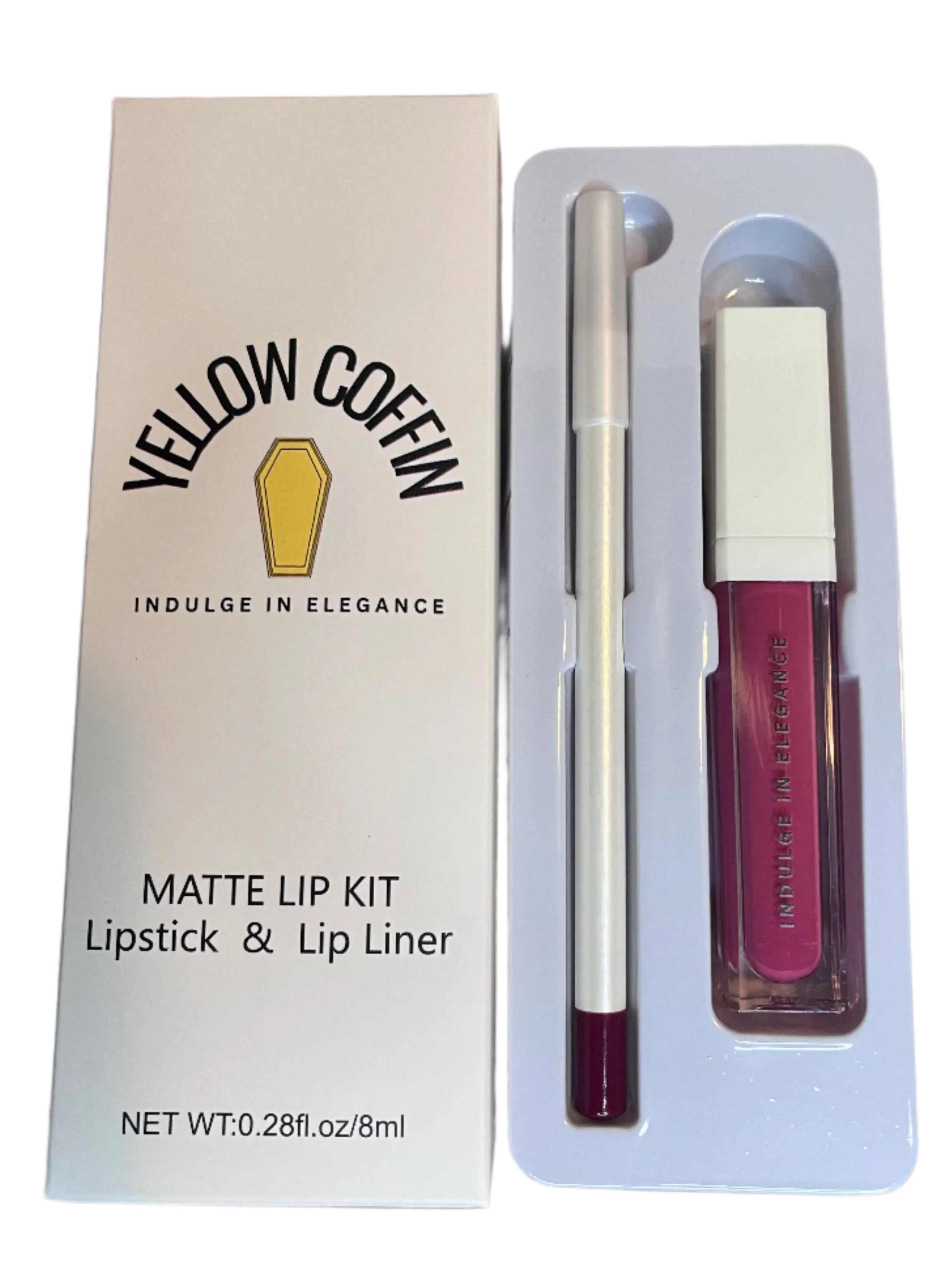 Crimson Night Deep Red Lip Kit