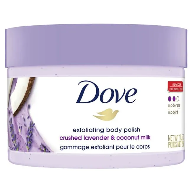 Dove Exfoliating Body Polish - Crushed Lavender & Coconut Milk