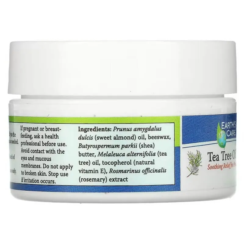 Earth's Care Tea Tree Oil Balm, 6g