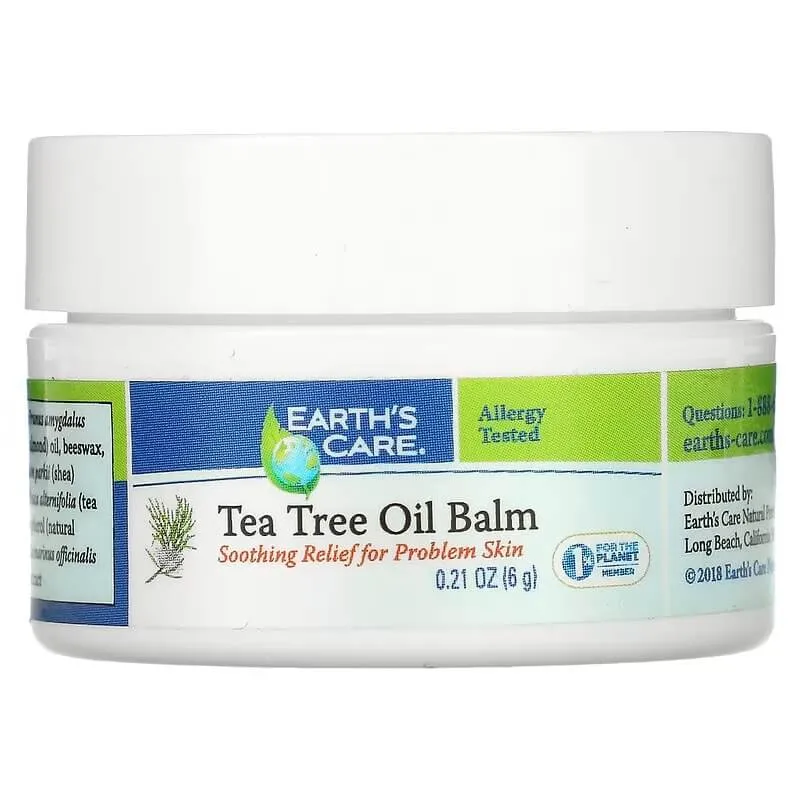 Earth's Care Tea Tree Oil Balm, 6g