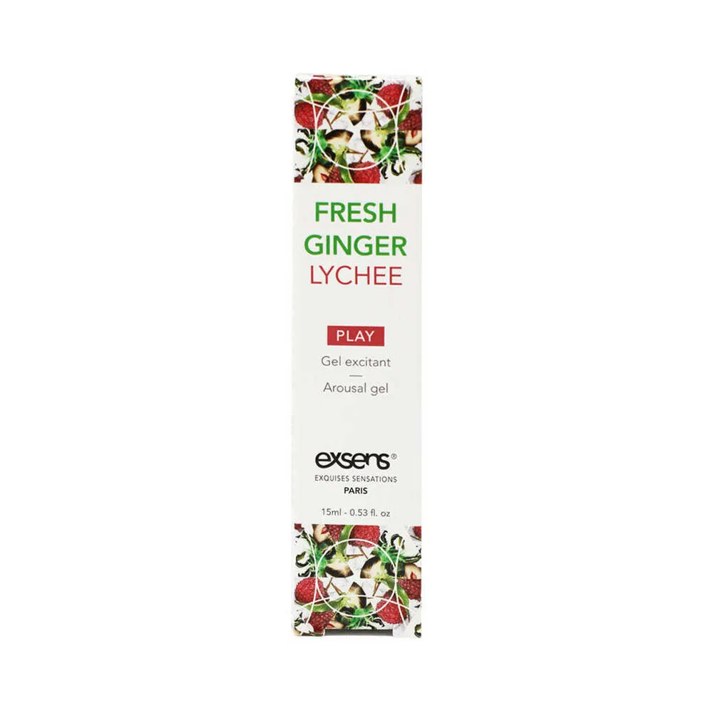 Exsens Arousal Gel Fresh Ginger Lychee 0.5 oz.