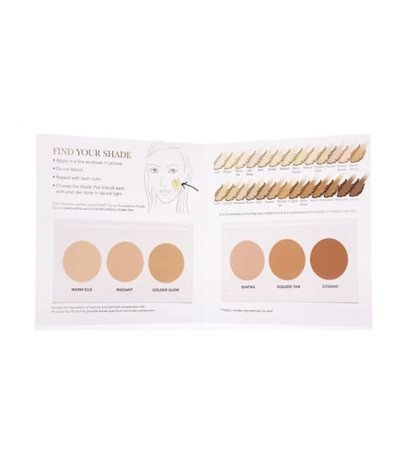 Free PurePressed® Base Mineral Foundation Sample Card