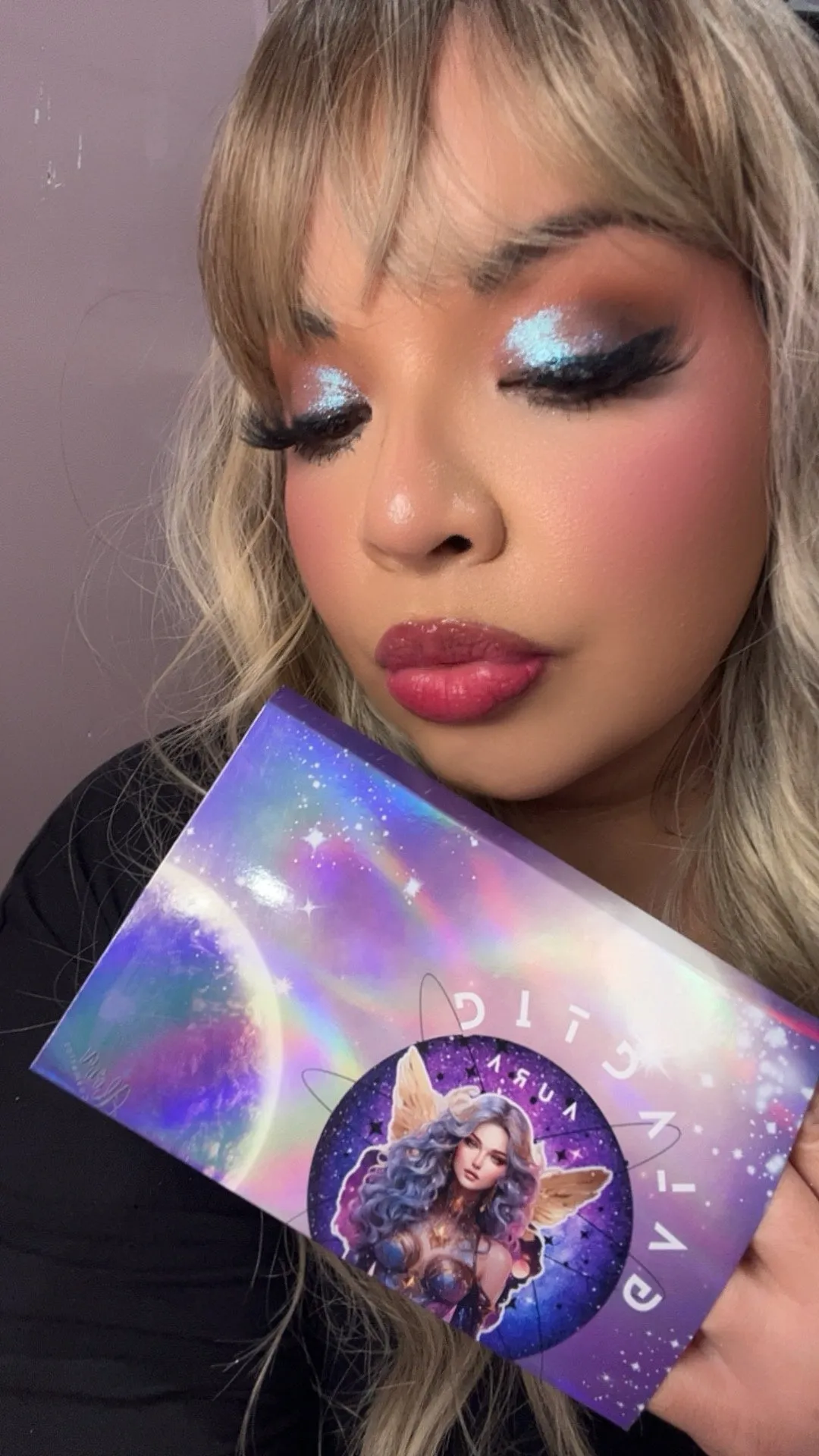 Galactic Aura Duo Chrome Eyeshadows Palette