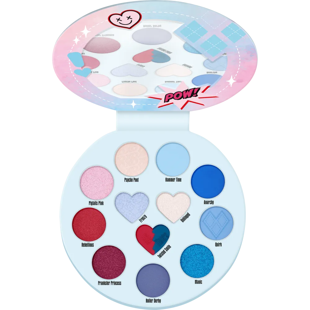 Harley Quinn eyeshadow palette