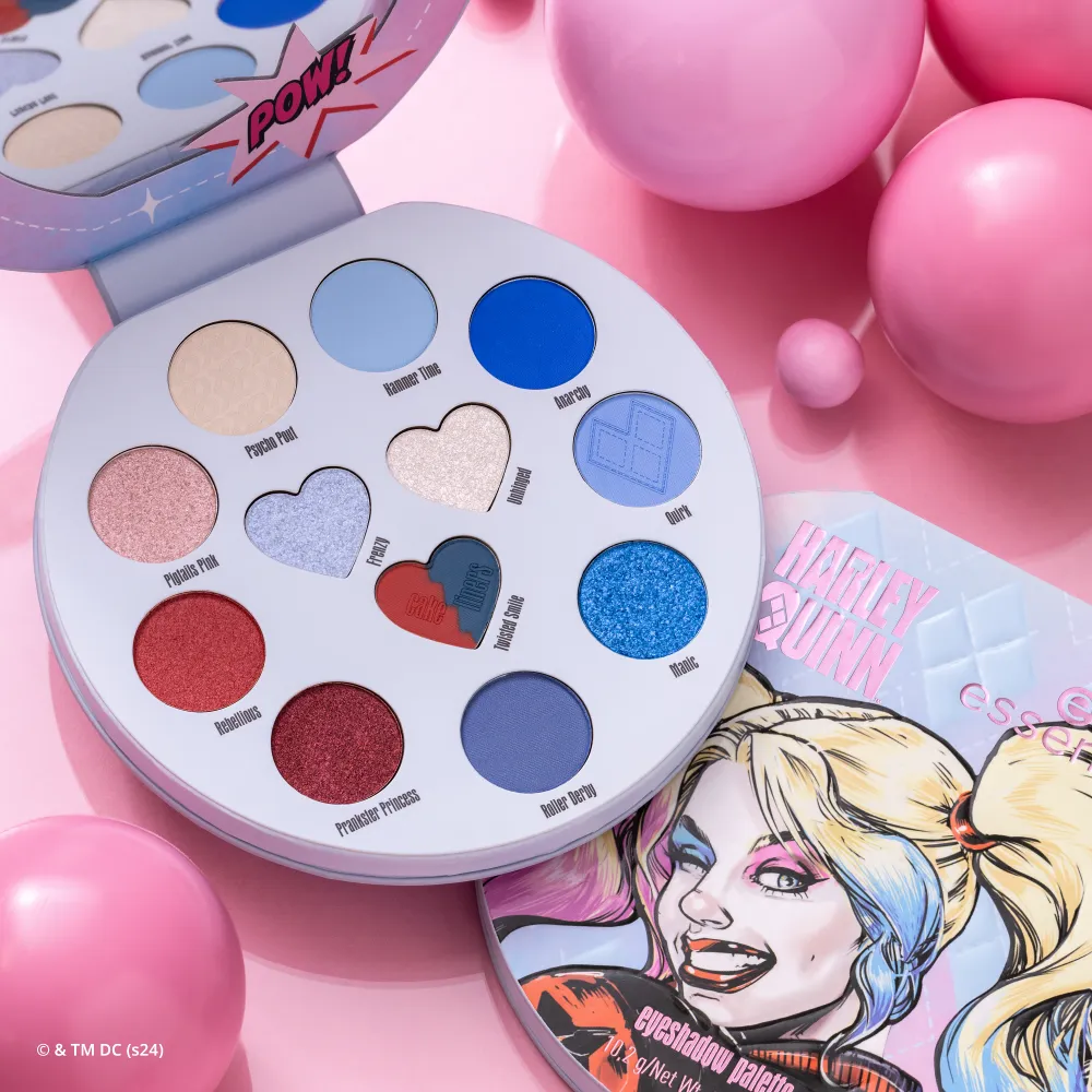 Harley Quinn eyeshadow palette