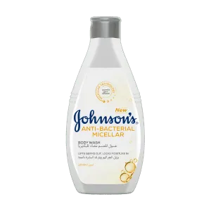 Johnsons Anti-Bacterial Body Wash Micellar Lemon 400ml