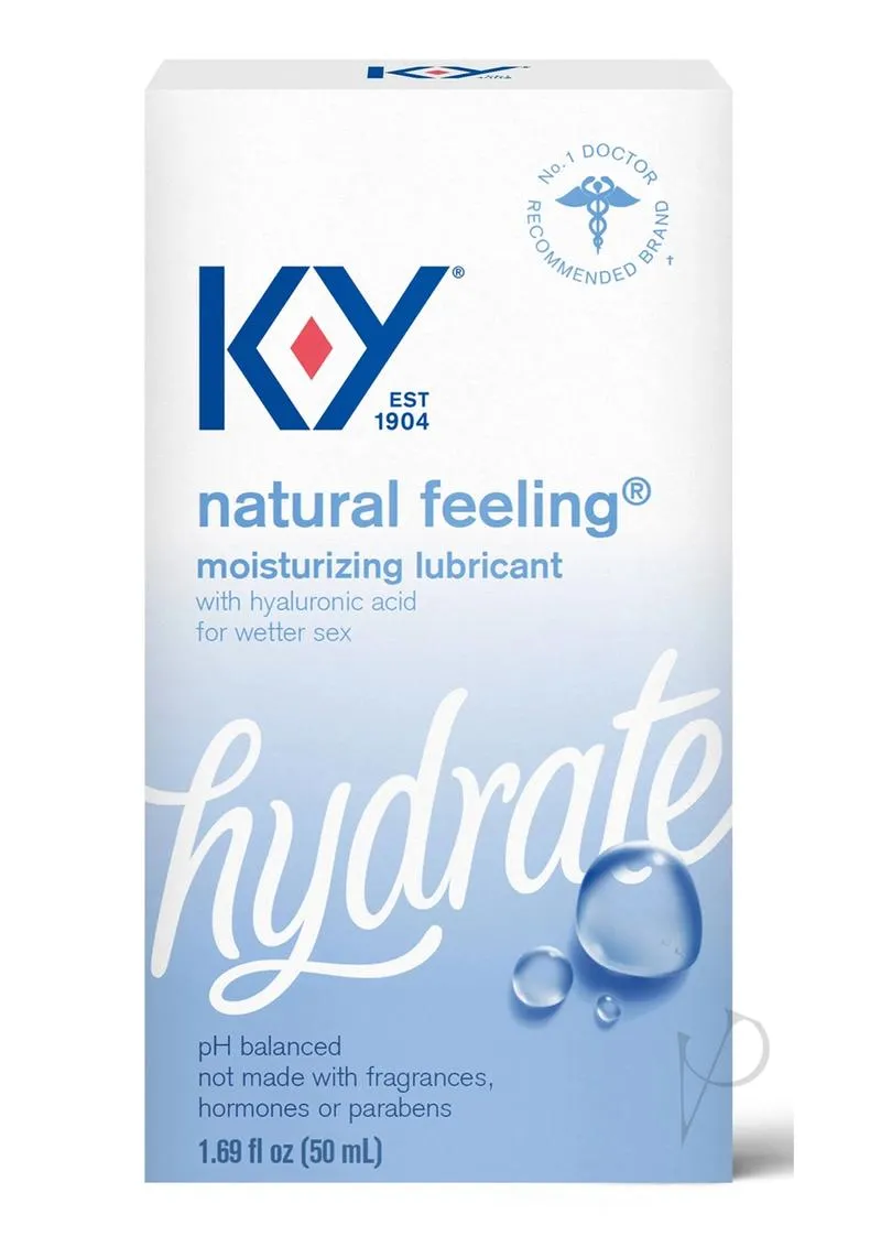 Ky Natural Feeling Hyaluronic 1.69 Oz