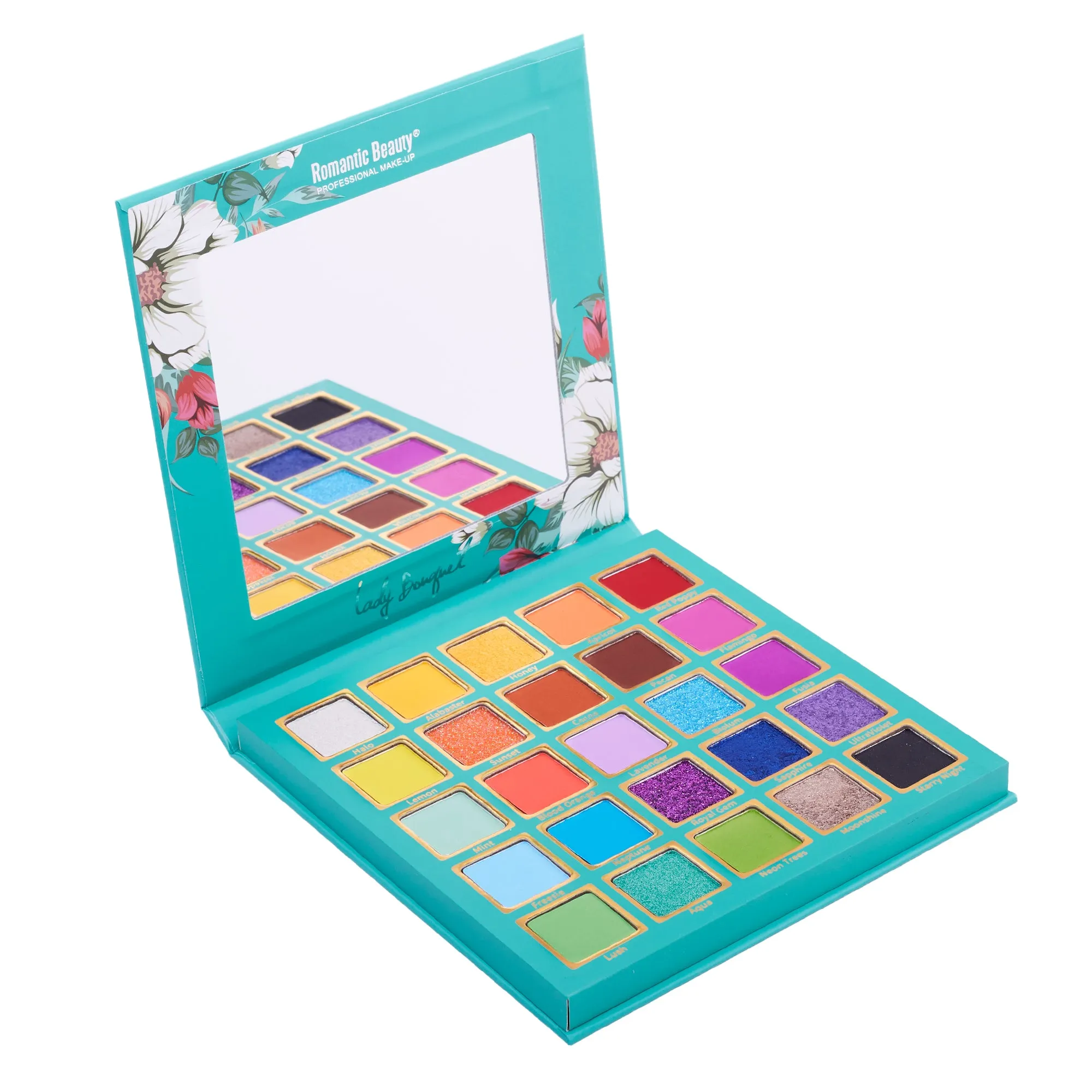 Lady Bouquet Eyeshadow Palette - 25 Colors