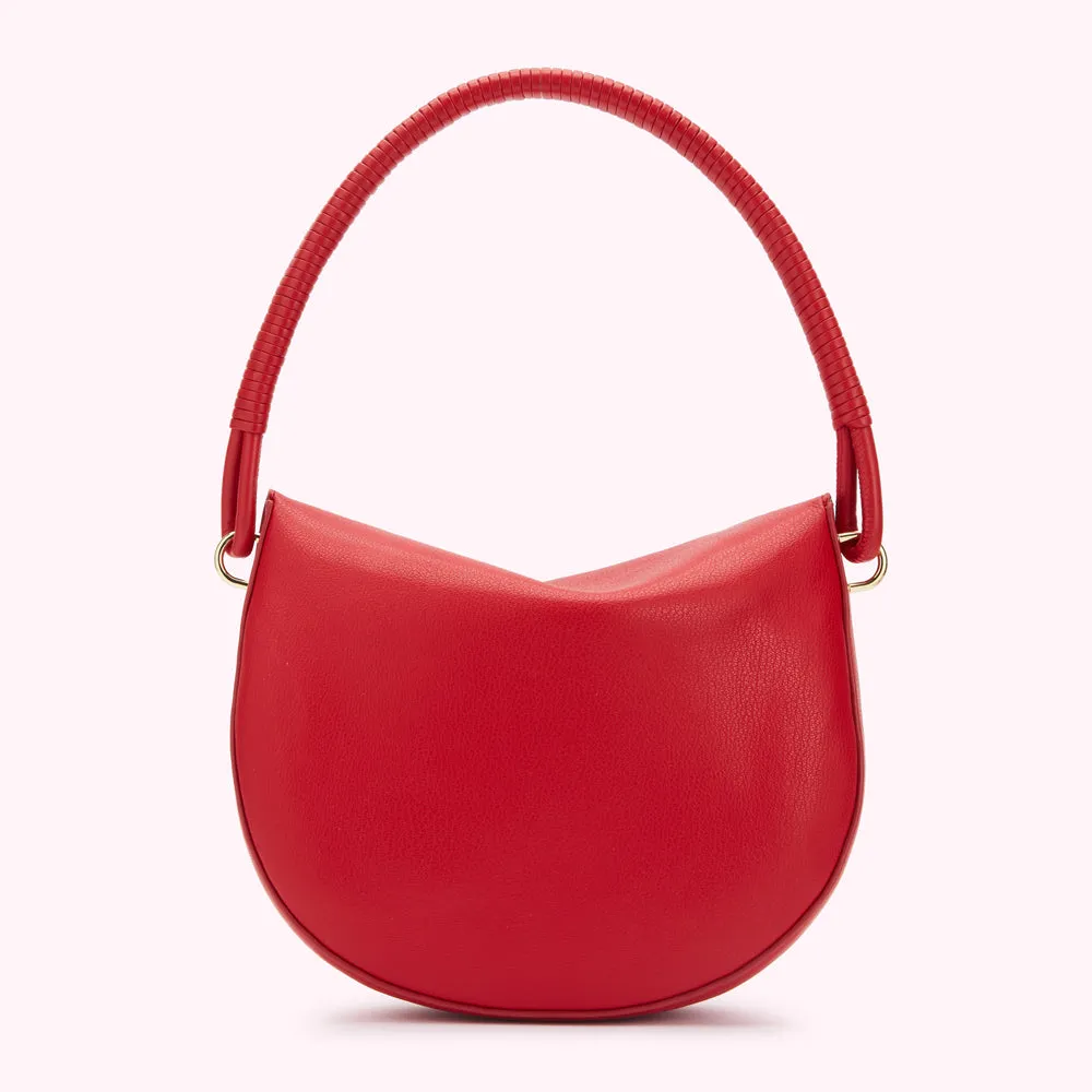 LULU RED MEI SHOULDER BAG