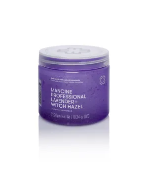 Mancine Professional Salt Body Scrub / Lavender   Witch Hazel 520g