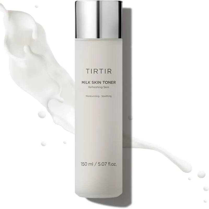 Milk Skin Rice Toner Light - Instant Hydration with 4% Niacinamide, Pantenol, Lightweight, Pore-Tightening, Vegan, Acne-Prone, Oily Skin, Fungal Acne Safe