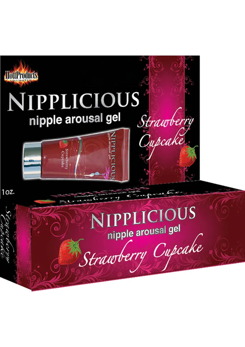 Nipplicious Arousal Gel 1oz Strawberry