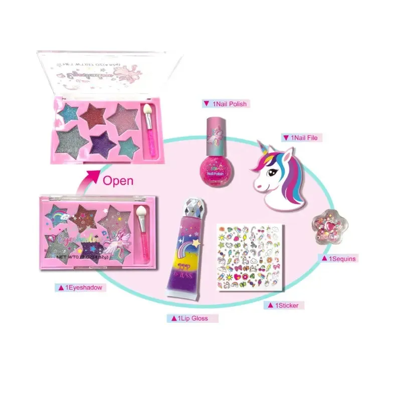 Pecoware Sparkling Cosmetic Set For Girls