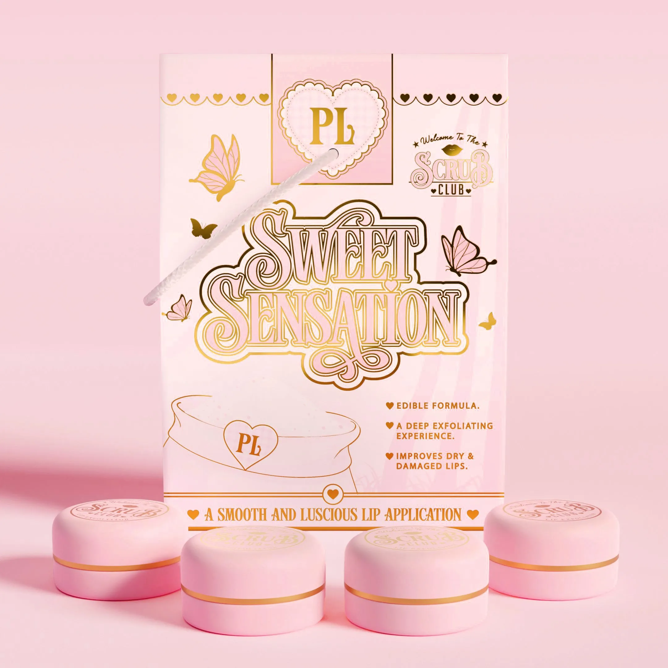 P.Louise Sweet Sensation Lip Scrub Set