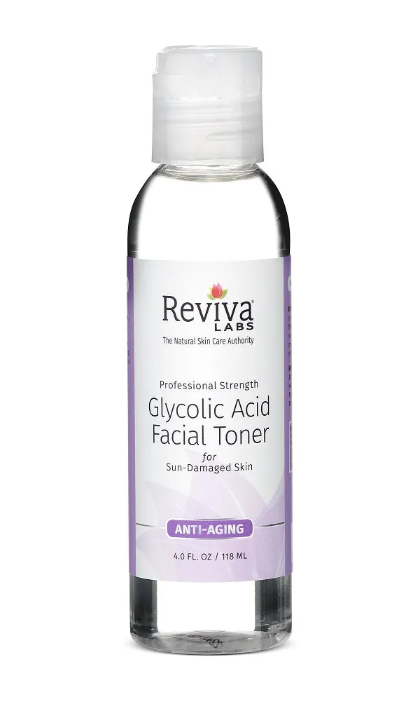 REVIVA - Glycolic Acid Toner - 4 fl. oz. (118 ml)