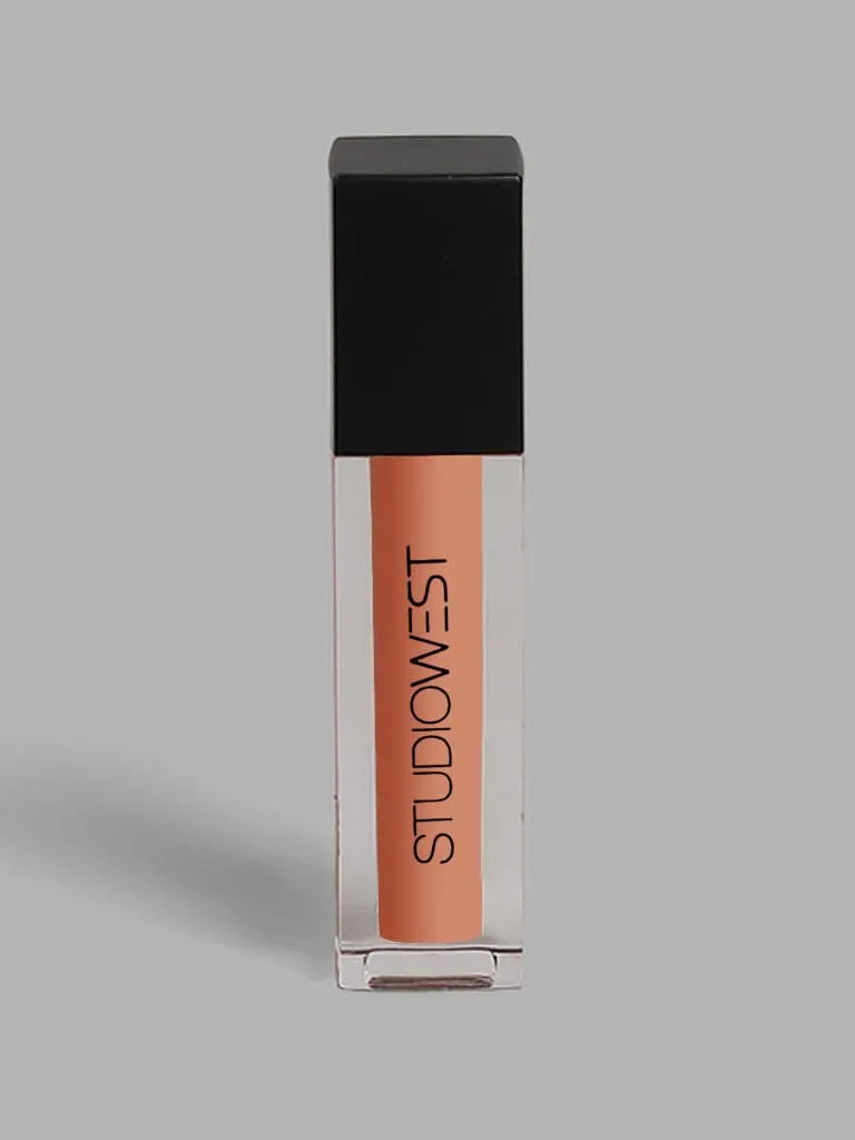 Studiowest Orange Matte Liquid Lip Gloss- 1 ml