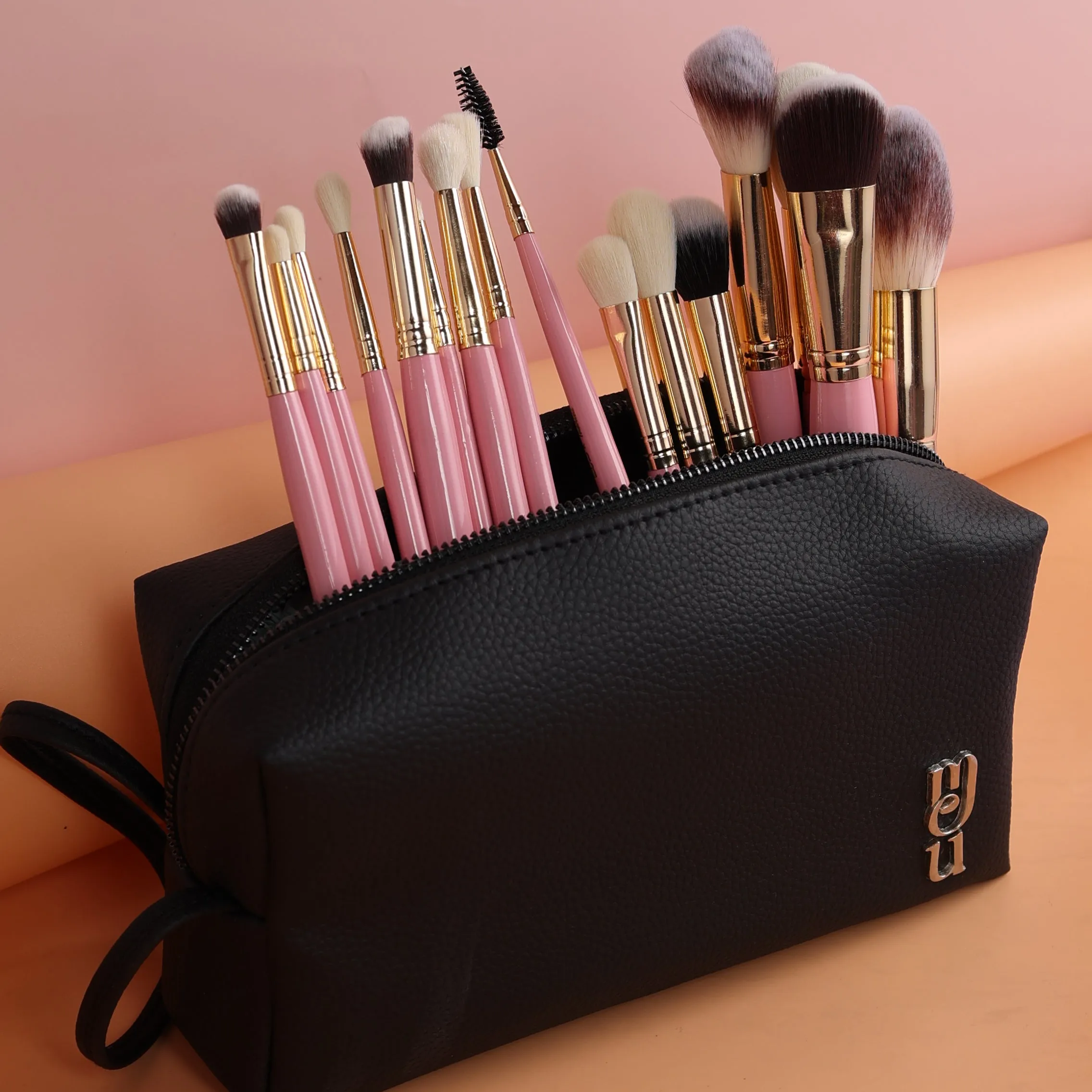 Taarini’s Artistry Arsenal 16 Pcs Professional Makeup Brush Set With Pouch