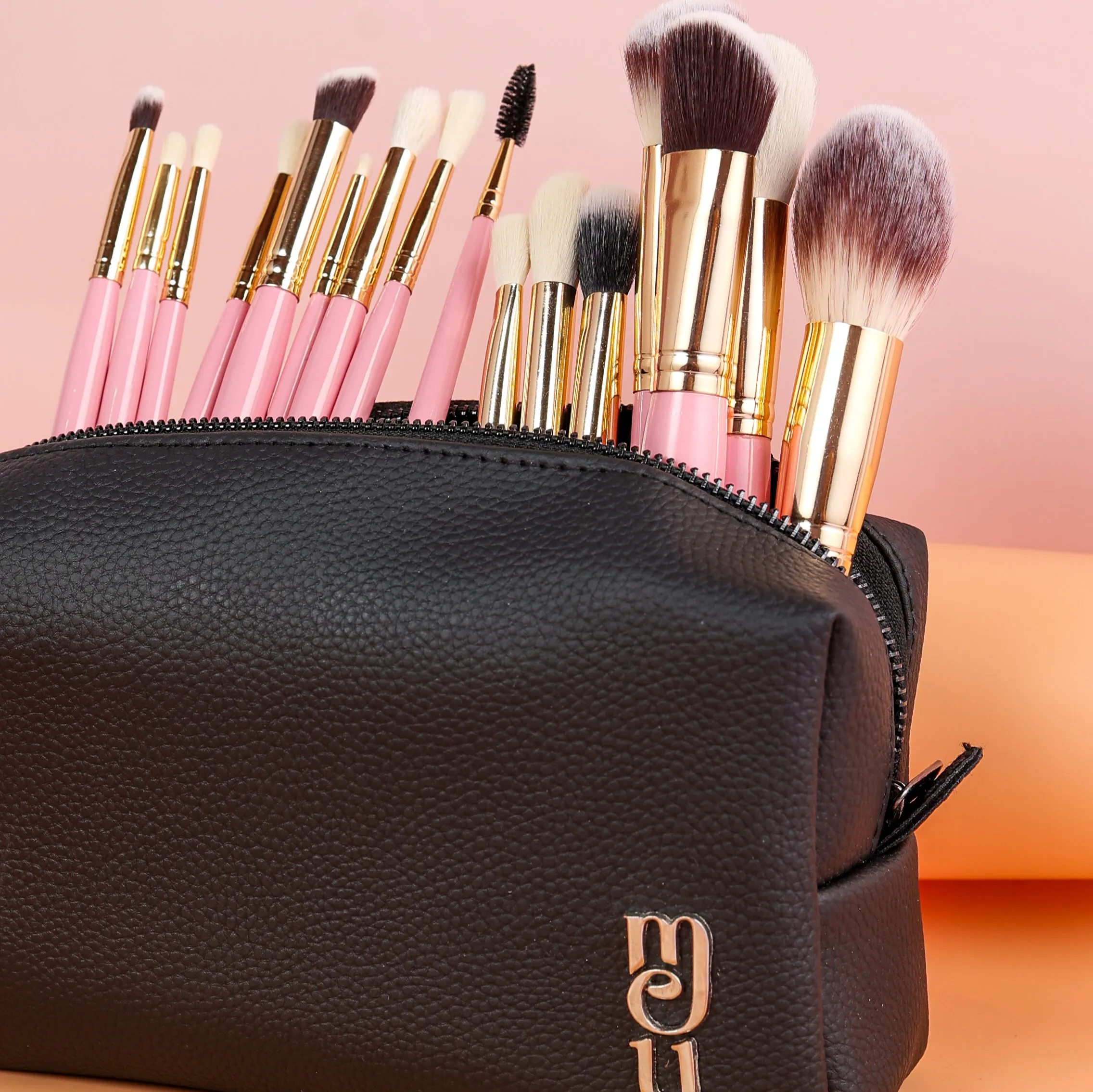 Taarini’s Artistry Arsenal 16 Pcs Professional Makeup Brush Set With Pouch