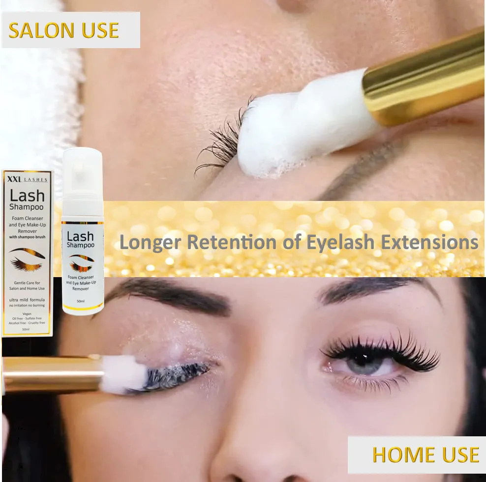 Test winner: XXL Lashes Eyelash Shampoo 50ml, incl. Shampoo Brush