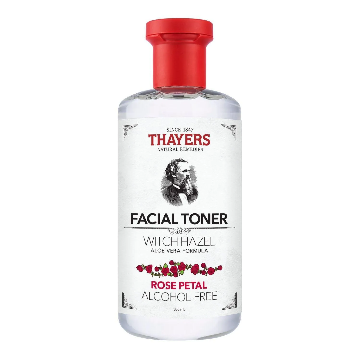 Thayers Witch Hazel Toner Rose Petal Alcohol Free 355mL