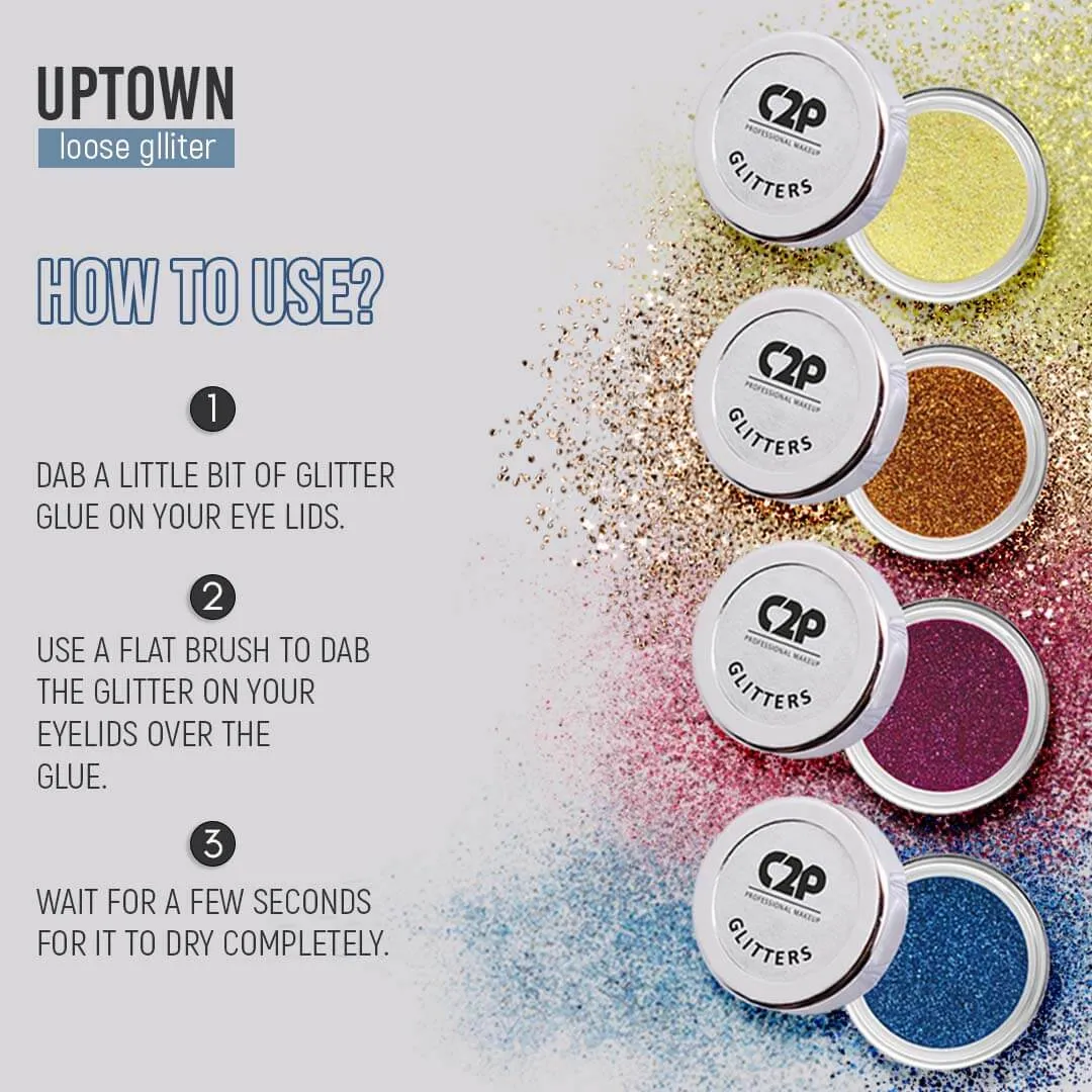 UPTOWN LOOSE GLITTERS (3 gm)