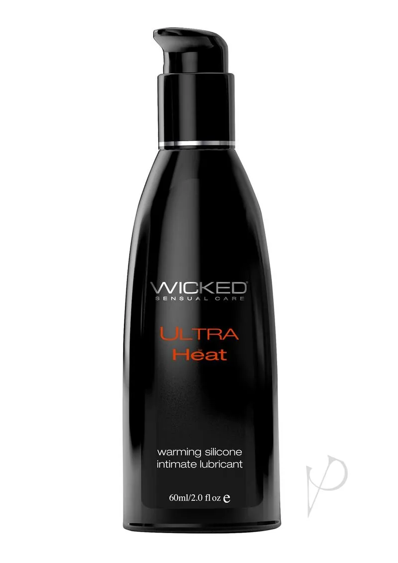 Wicked Ultra Heat Silicone Lube 2oz