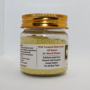 Wild Tumeric Body Scrub | All Season | Body Scrub For Men & Women | 40gm